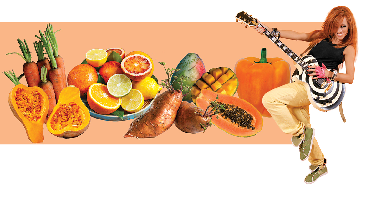 Orange foods the rock stars in oncology nutrition