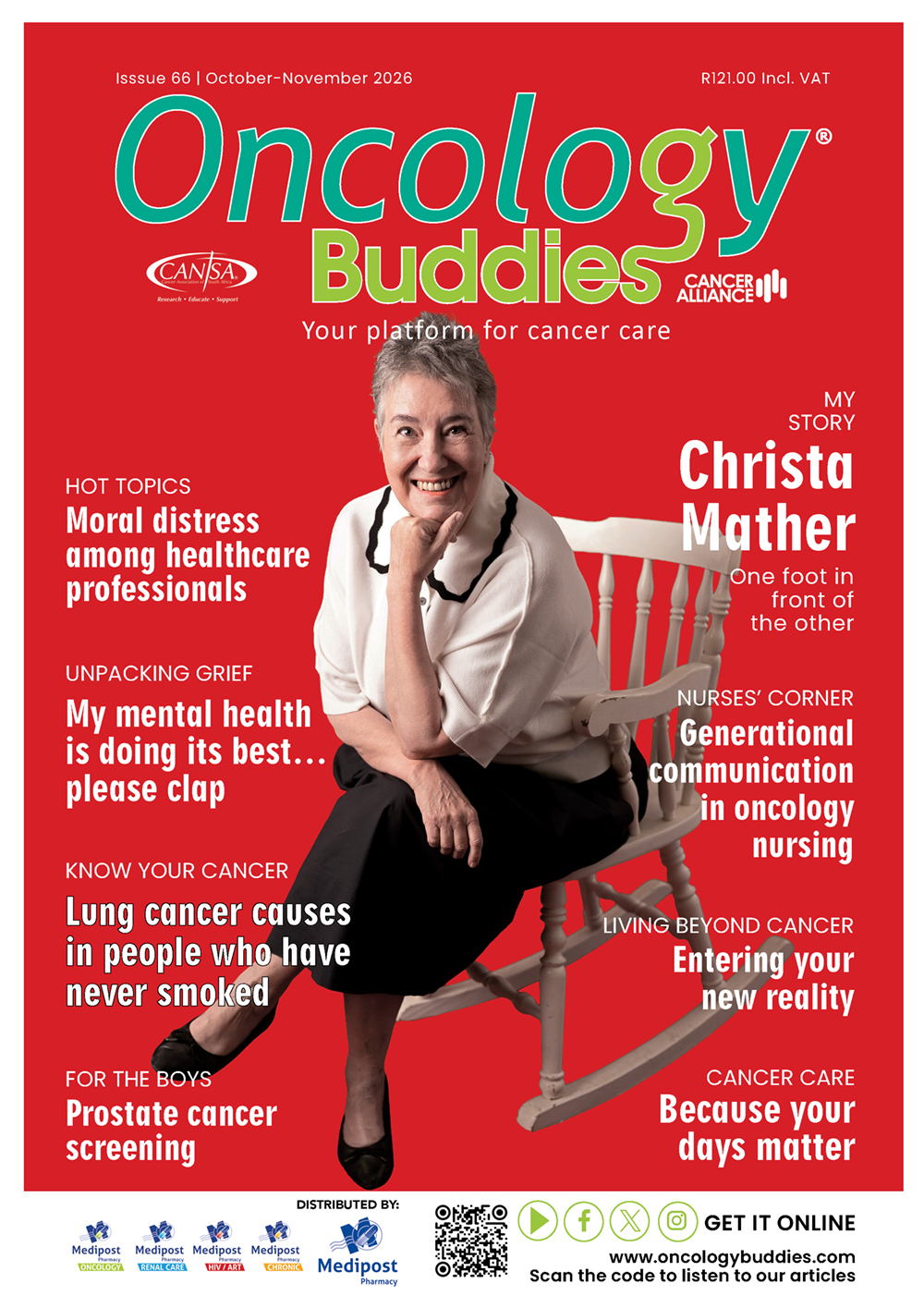 cover #66 OB ON26 Oct-Nov 2026 | Red = Determination
